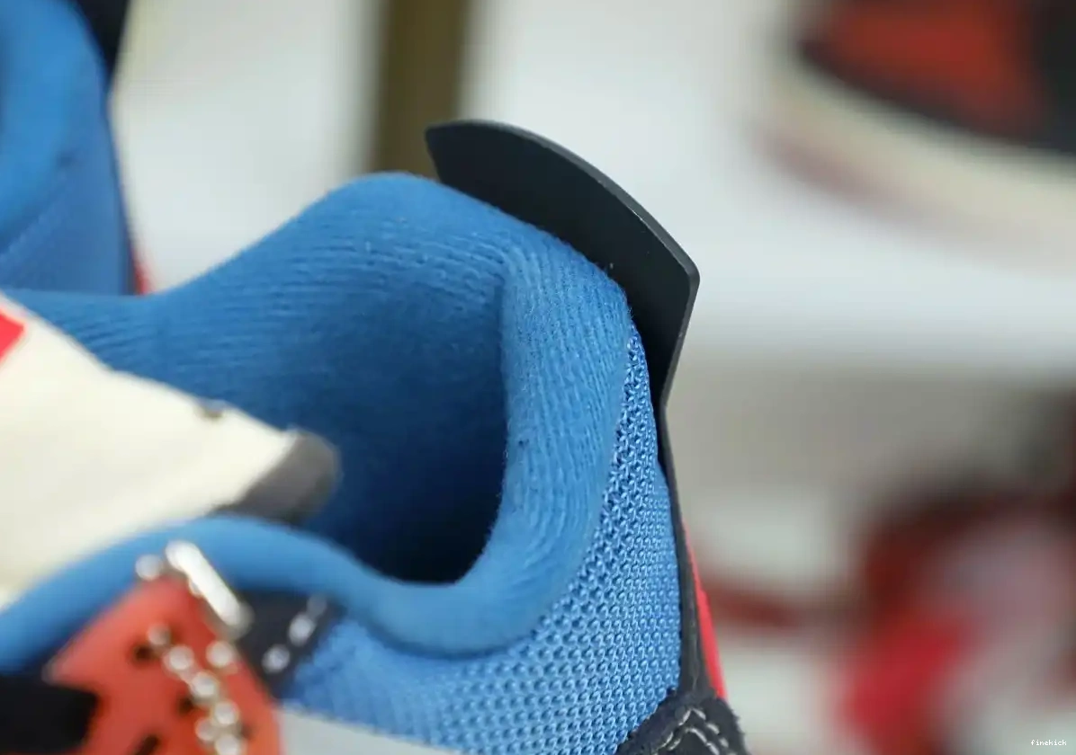 LA AIR UNION RETRO 4 NOIR' JORDAN X 'OFF 0605